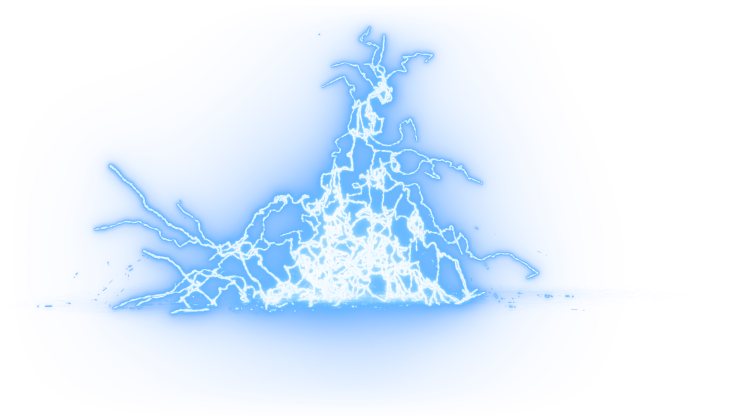 HD VFX of  Super Lightning Ground With Sparks 