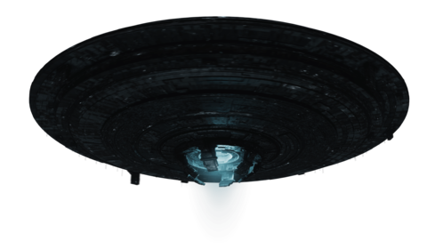 (4K) Ufo Spinning 4 Below C Effect