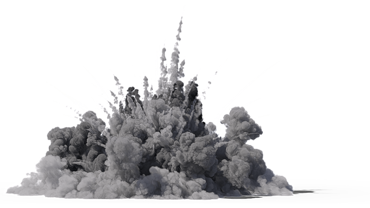HD VFX of  Ultimate Dust Explosion 
