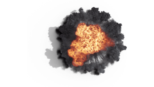(4K) Ultimate Explosion 30 Top View Effect