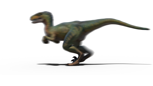 (4K) Velociraptor Running Across Screen 1 Effect