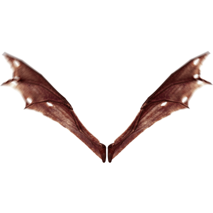 HD VFX of  Demon Wings Red Top Flapping
