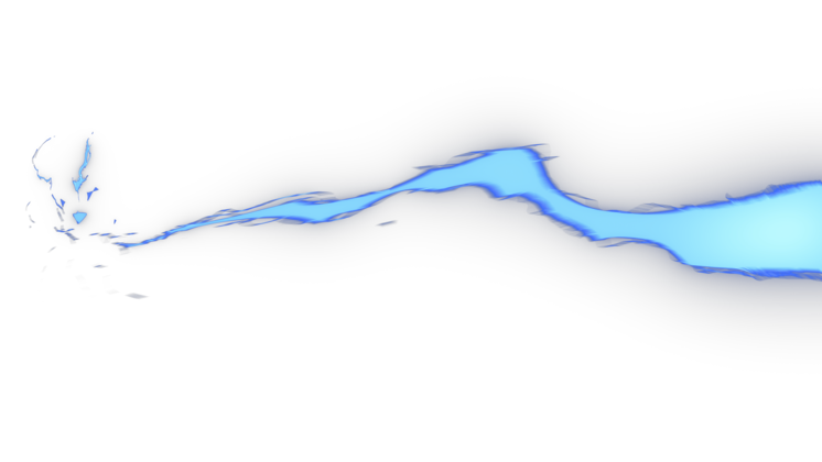 HD VFX of  Anime Lightning Blast 
