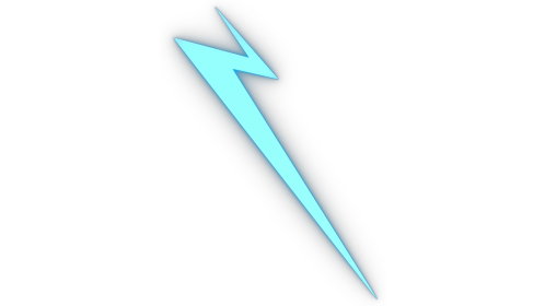 (4K) Anime Lightning Bolt With Charge 4 Effect