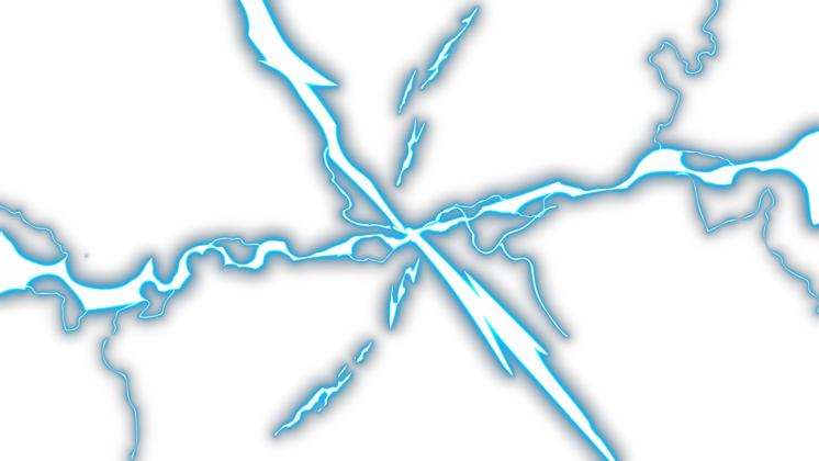 HD VFX of  Anime Lightning Transition 