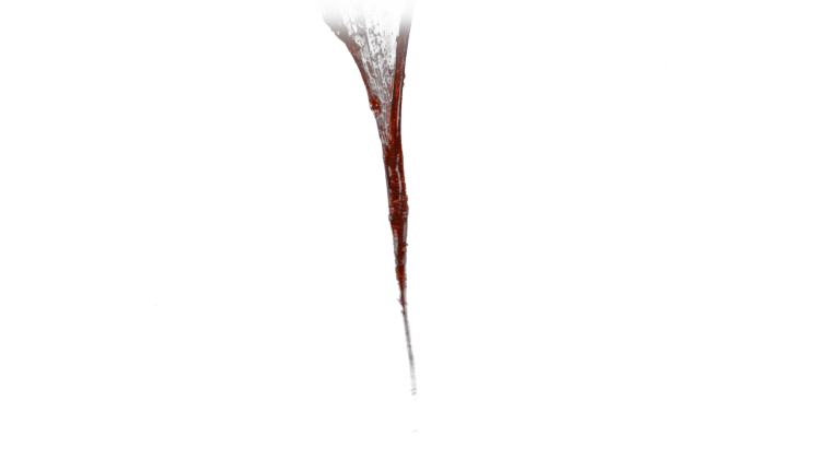 HD VFX of  Bloody Slime Drip 
