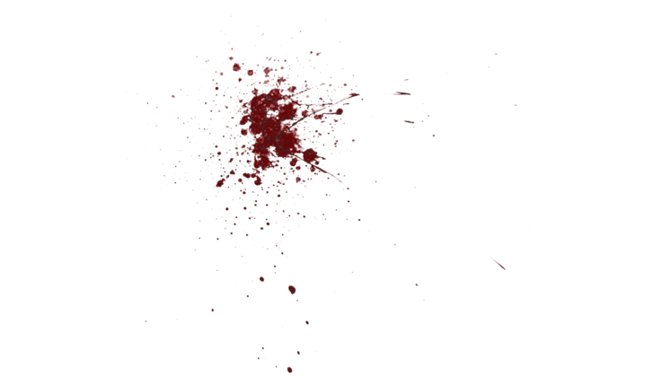 HD VFX of Blood Splatter Wall Small 