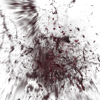 Free Video Effect of Blood Thick Explosion Guts 