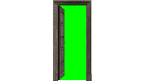 Door 1 Open Green Screen Angle 1 Effect