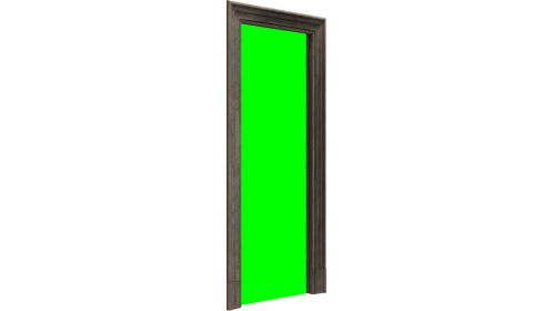 Door 1 Open Green Screen Angle 5 Effect