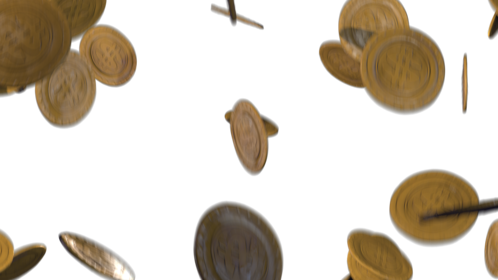 Falling Coins 7 Effect
