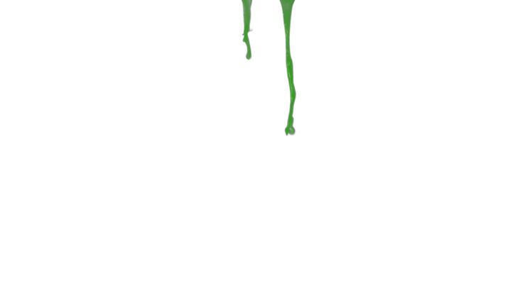 Free Video Effect of Green Slime Drip 