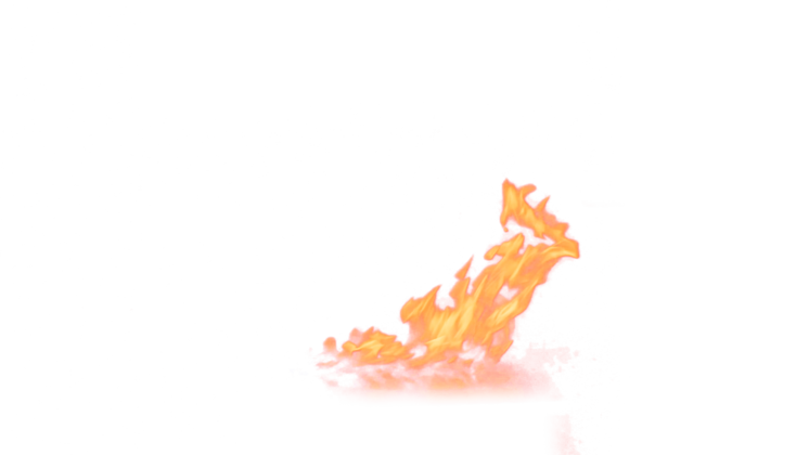 HD VFX of Ground Fire  Ignition 