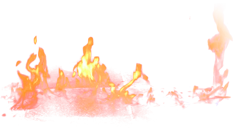 HD VFX of Ground Fire  Slow 