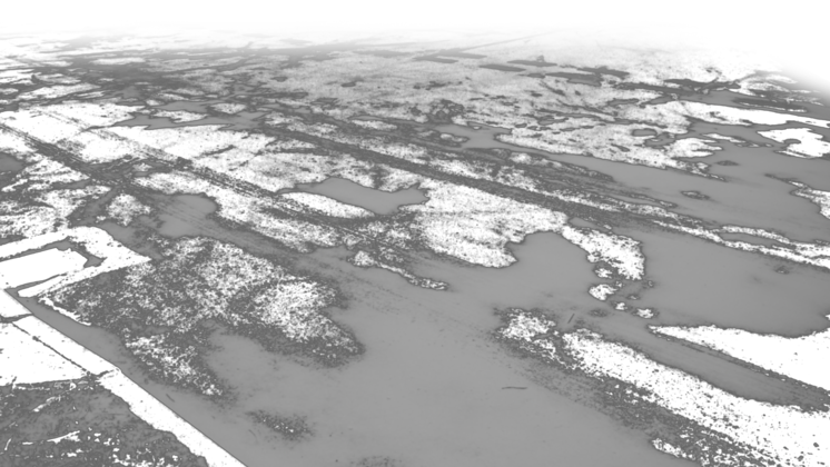 HD VFX of Ground Snow 