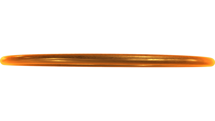 HD VFX of Looping Basic Gold Angel Halo 