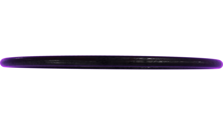 HD VFX of Looping Black And Purple Angel Halo 