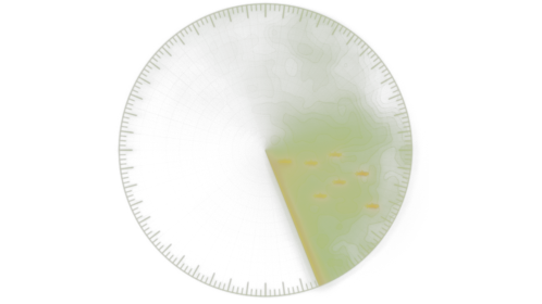 Looping Radar Submarine Cluster Effect
