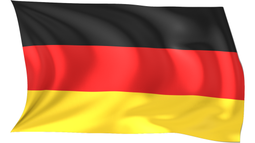 Looping Waving Flag Germany Effect