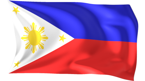 Looping Waving Flag Phillippines Effect