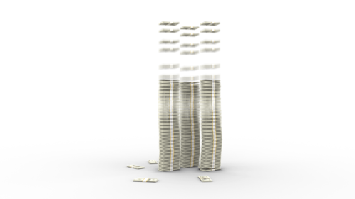 Money Stacking Towers 1 Effect