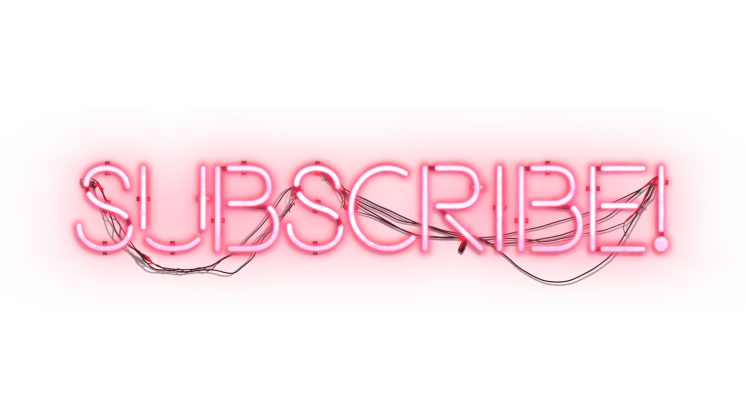 HD VFX of Neon Sign Subscribe 