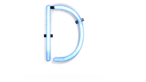 Neon Typekit D Effect
