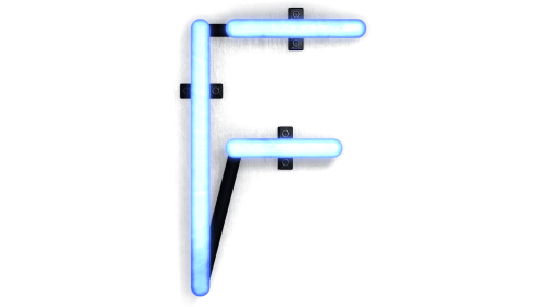 Neon Typekit F Effect