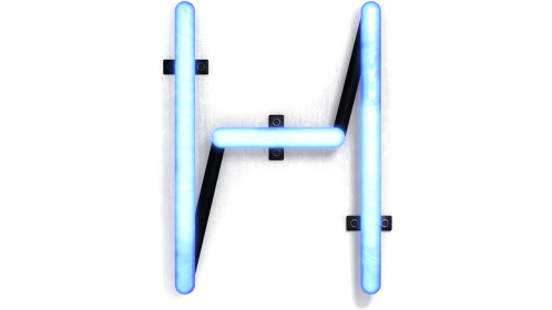 Neon Typekit H Effect