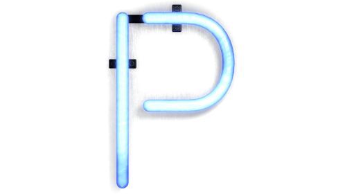 Neon Typekit P Effect