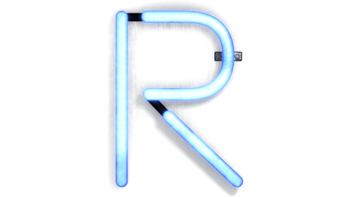 Neon Typekit R Effect