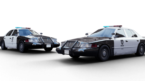 Police Car Double Drift 1 Effect