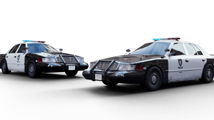 Free Video Effect of Police Car Double Drift 