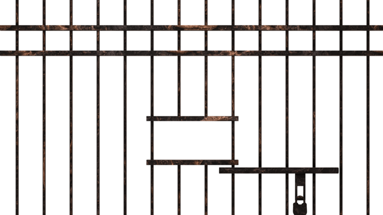 Free Video Effect of Rusty Jail Door Slam 