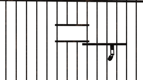 Rusty Jail Door Slam 6 Effect