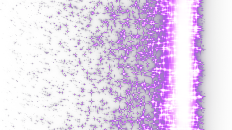 HD VFX of Sparkle Transition Purple