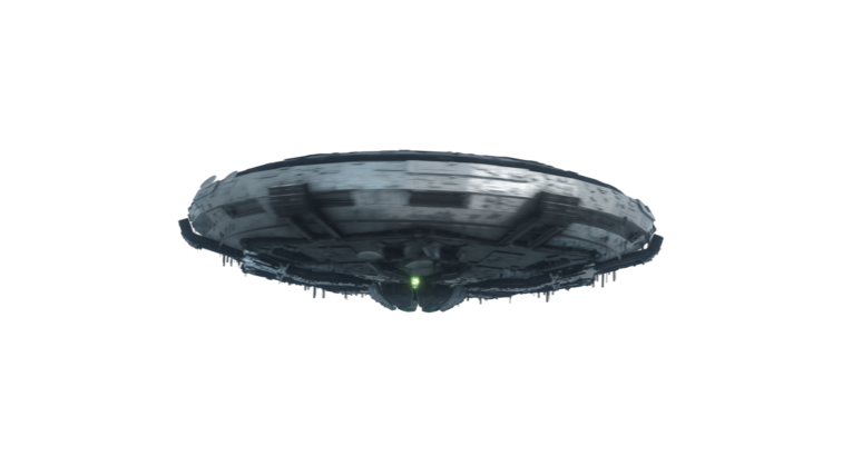 Free Video Effect of Spinning UFO 