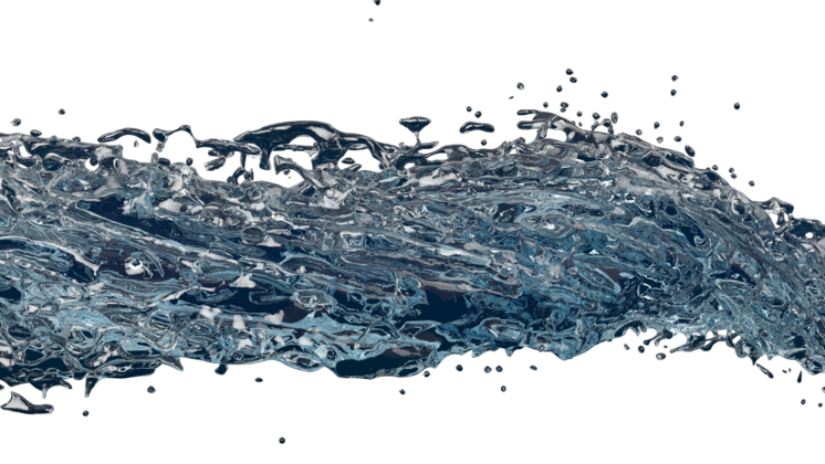 HD VFX of Stylized Liquid Stream 