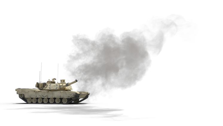 Free Video Effect of Tank Fire 