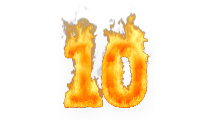 HD VFX of Typekit Inferno Number 