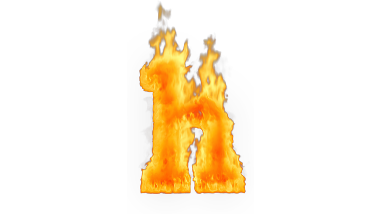 HD VFX of Typekit Inferno  Lowercase