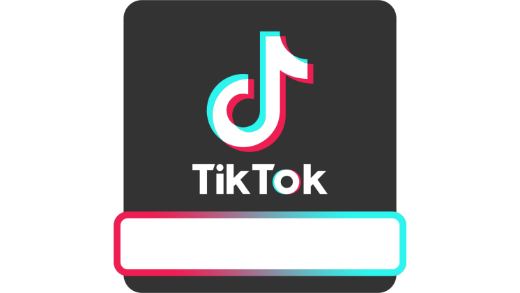 HD VFX of  Tik Tok Badge Logo Overlay