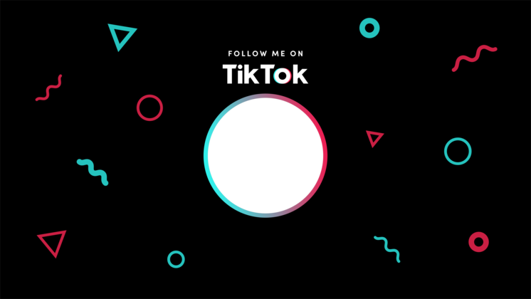 HD VFX of  Tik Tok Fullscreen Abstract Shapes