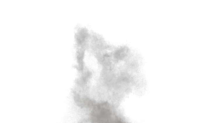 HD VFX of Dust Puff 