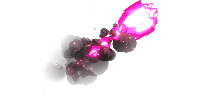 HD VFX of  Anime Attack Evil Flame Front