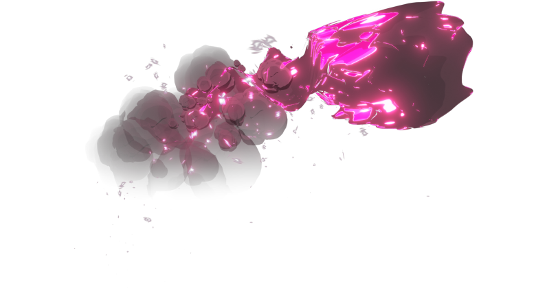 HD VFX of  Anime Attack Evil Flame Side