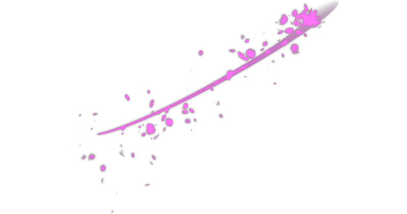 HD VFX of  Anime Attack Petals Front
