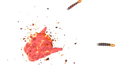 (4K) Anime Explosion Side Effect