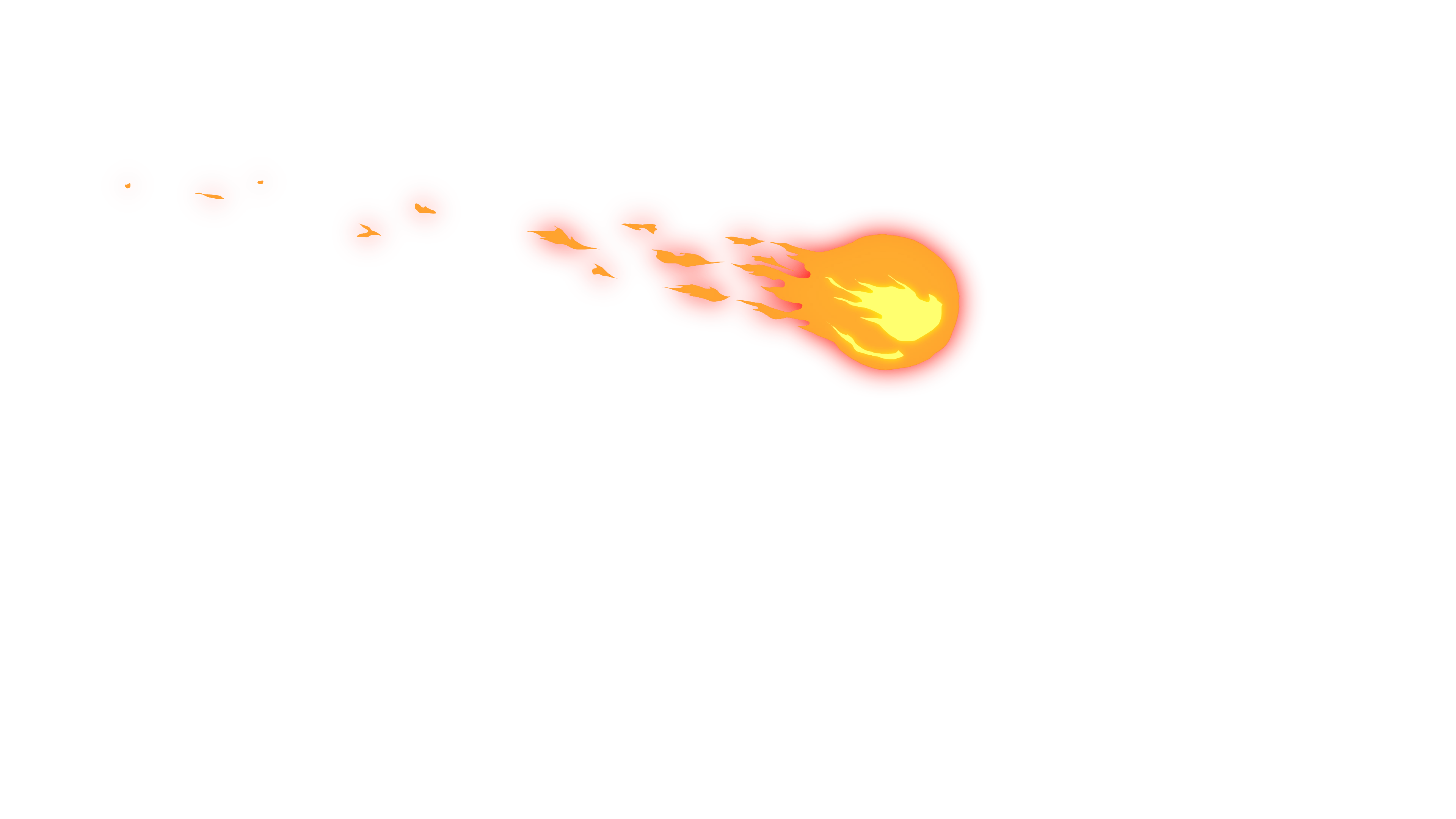 Premium Photo | Anime scene of a person holding a fireball in the air  generative ai