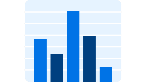 (4K) Bar Graph Icon Effect